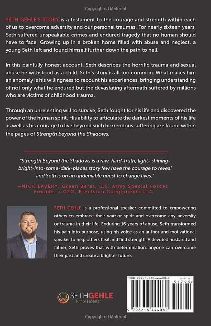 Strength beyond the Shadows: Overcoming a Childhood of Trauma, Neglect, and Sexual Abuse image number 1