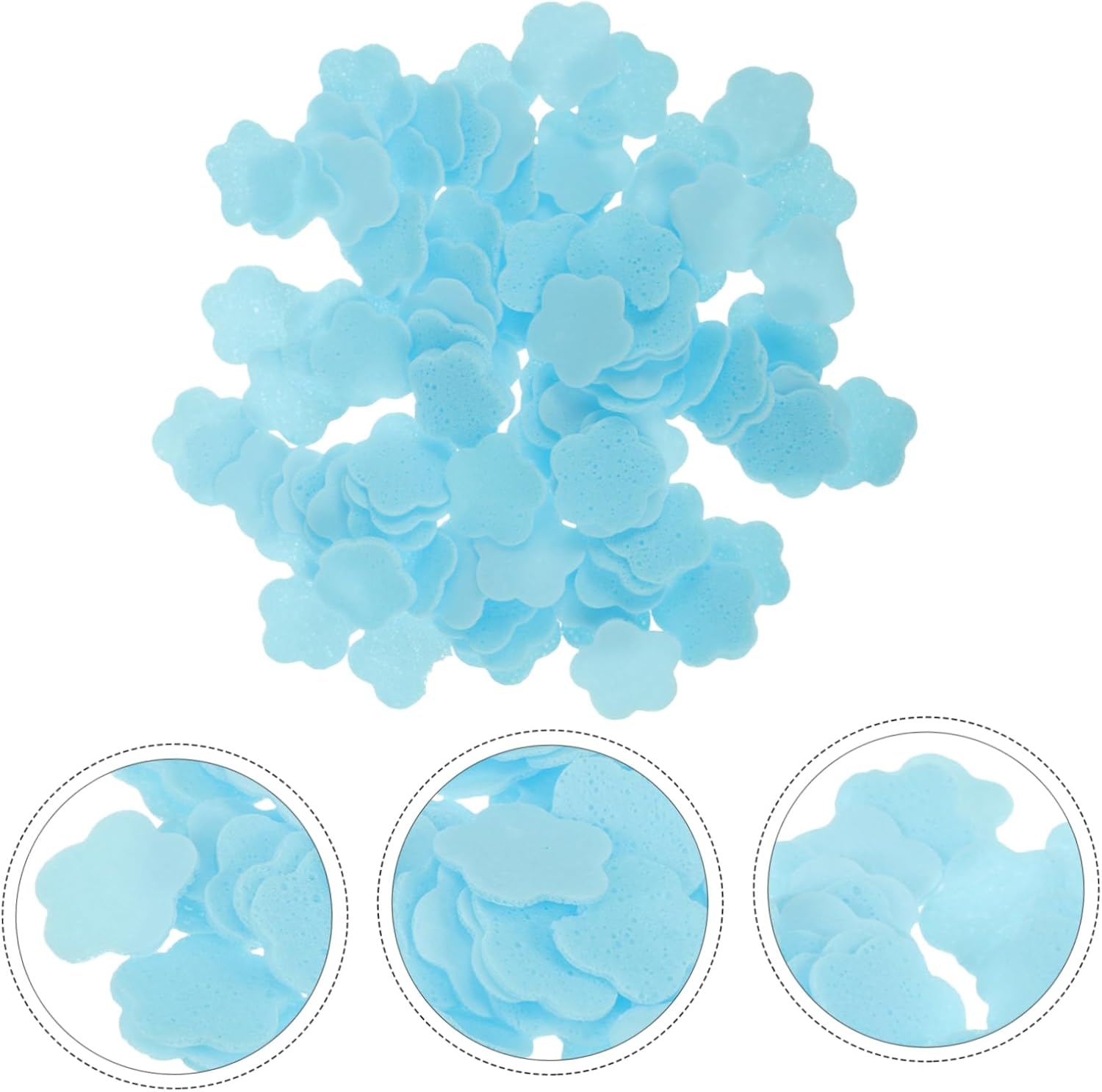 POPETPOP 1 Box Portable Bulk Soap Sheets with Box Soap Slices for Travel Camping Hiking for Business Trips and Outdoor Activities image number 4