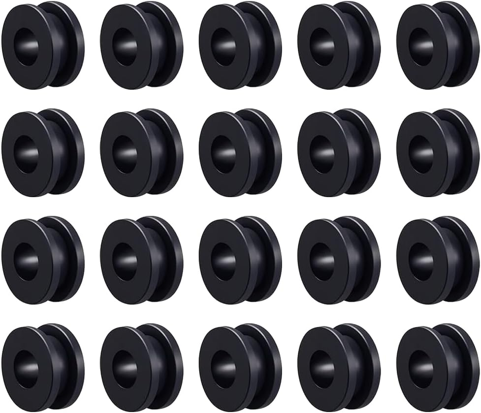 20 PCS Motorcycle Rubber Grommets for Motorcycle Fairings Set,Motorcycles Rubber Grommet Kit Replacement Accessorie,Motorcycle Parts image number 3