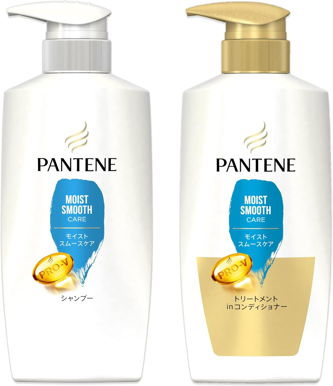 Pantene Moist Smooth Repair Shampoo Treatment in Conditioner Pump Set image number 2