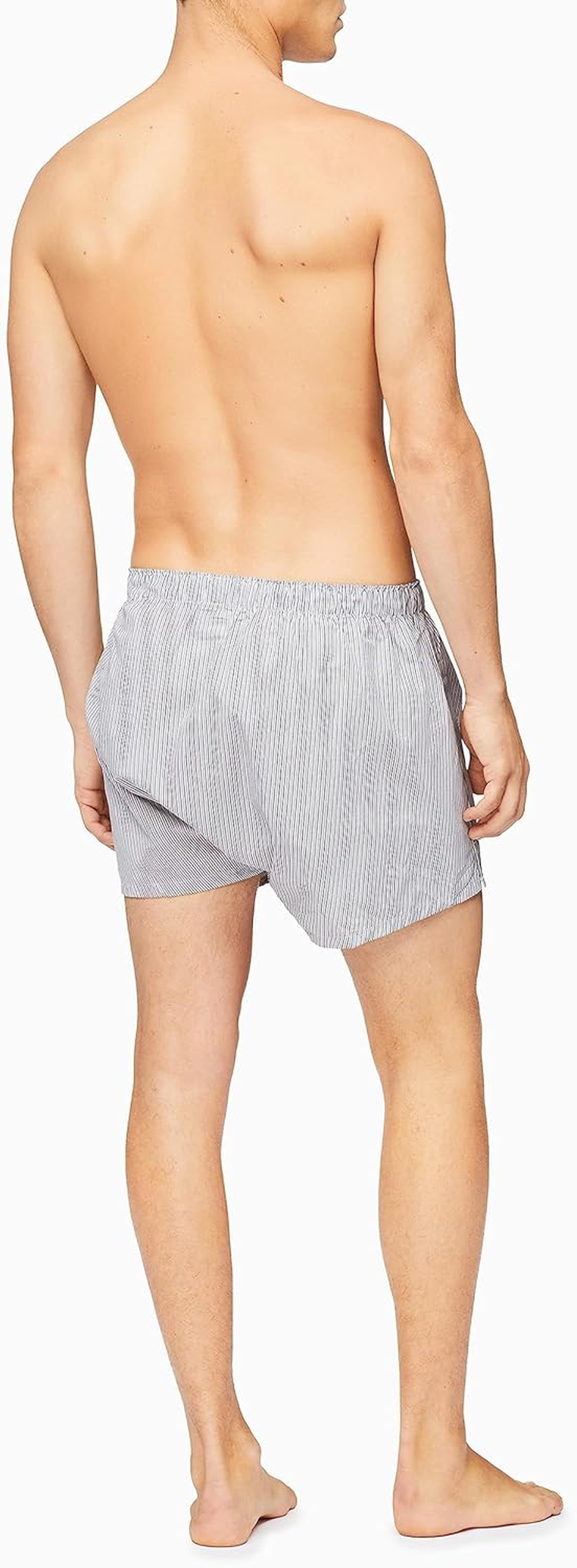 Calvin Klein Men'S Cotton Classics 3 Pack Woven Boxers image number 4