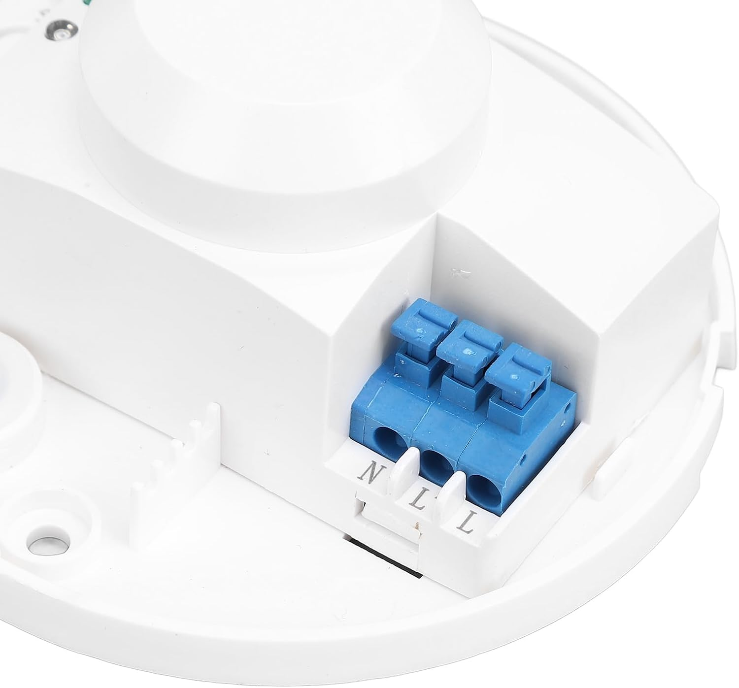 360 Degree Microwave Ceiling Motion Sensor, 5.8Ghz Doppler Radar Ceiling Sensor for Indoor Lighting, 530Sq Ft Coverage, Adjustable Delay (8-12Min) image number 6