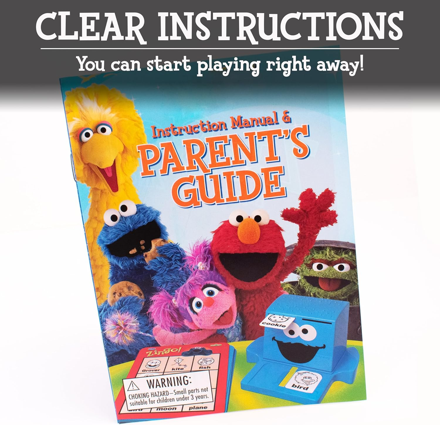 Thinkfun Zingo Bingo Sesame Street Game image number 1