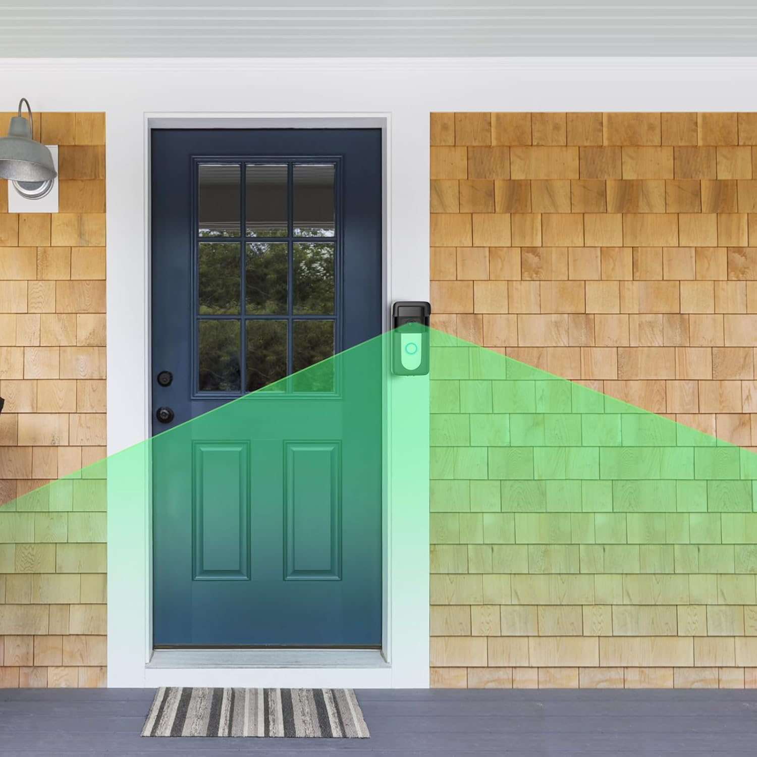 Adhesive Doorbell Mount Compatible with Video Doorbell 1/2/3/3 Plus/4/(2020 Release)/(2023 Release), No-Drill Door Mount Cover Holder Accessories, Easy Installation, Not Block Doorbell Sensor image number 6