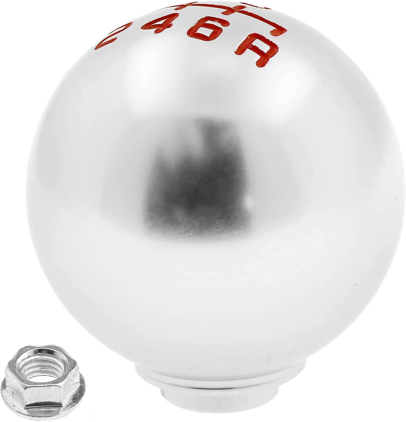 SING F LTD round Racing Car Manual 6 Speed Gear Stick Shift Knob Lever Shifter for Honda image number 4