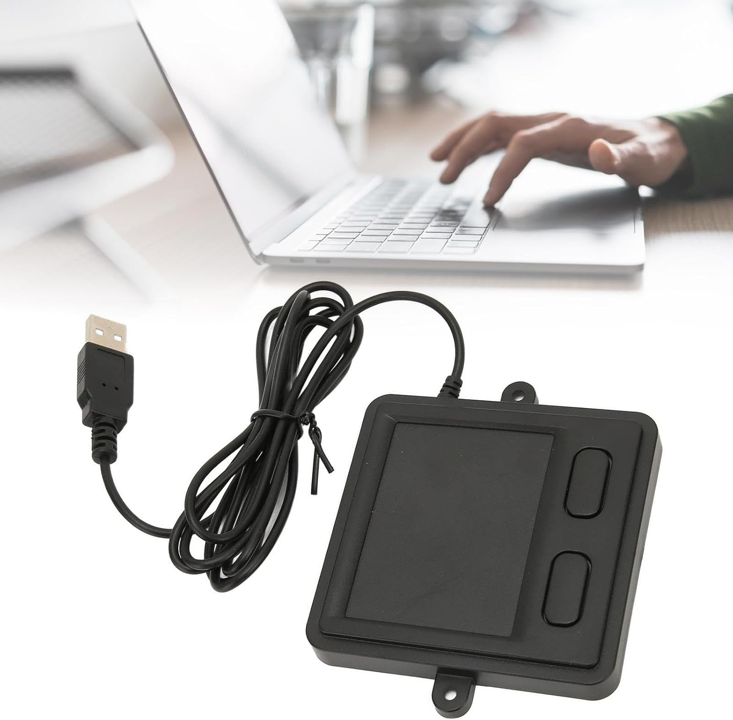 Motivetech USB Wired Touchpad, 2 Buttons Computer Touch Pad, Trackpad Mouses for Business Laptop image number 1