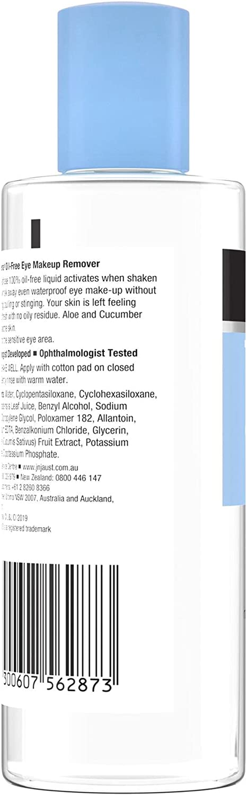 Neutrogena Oil-Free Eye Make-Up Remover 200 Ml, Removes Waterproof Eye Make Up, No Oily Residue image number 6