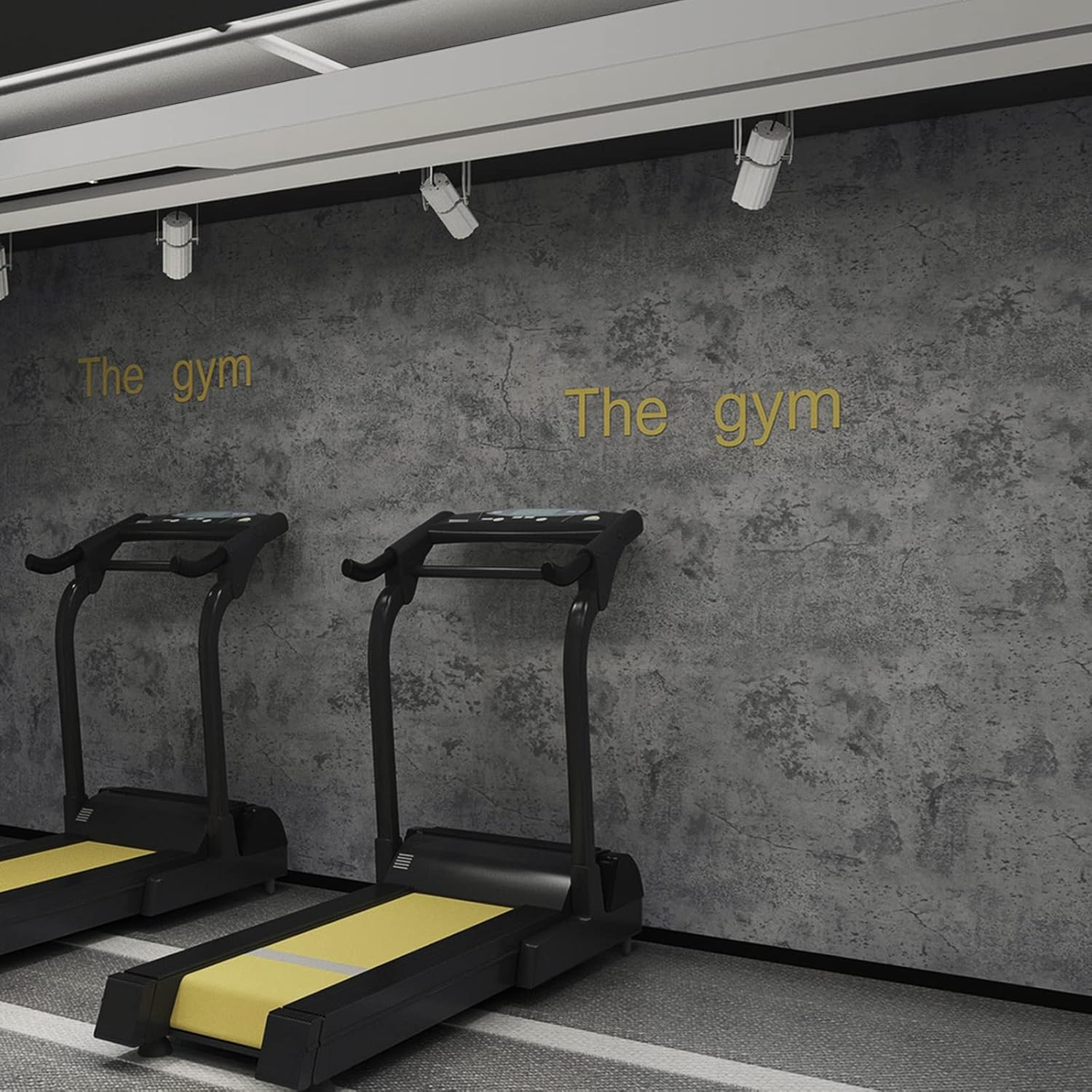 16"&times;118" Thick Blue Grey Peel and Stick Concrete Wallpaper 3D Faux Gray Concrete Contact Paper Vinyl Wrap DIY Self Adhesive Matte Grey Cement Wallpaper Tile Sticker for Countertops Walls Drawer image number 2