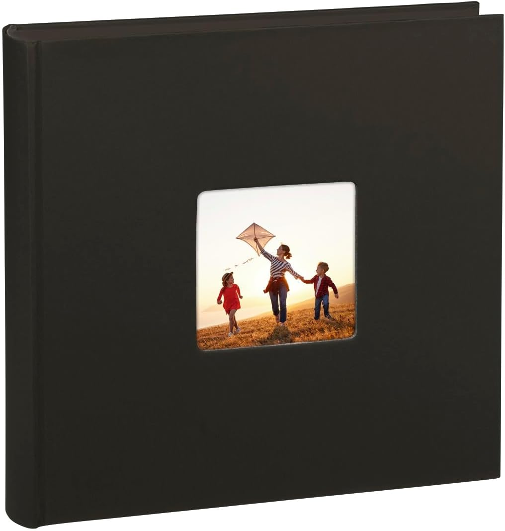Hama Jumbo Album Fine Art, 30 X 30 Cm, 100 White Pages, Burgundy, Paper
