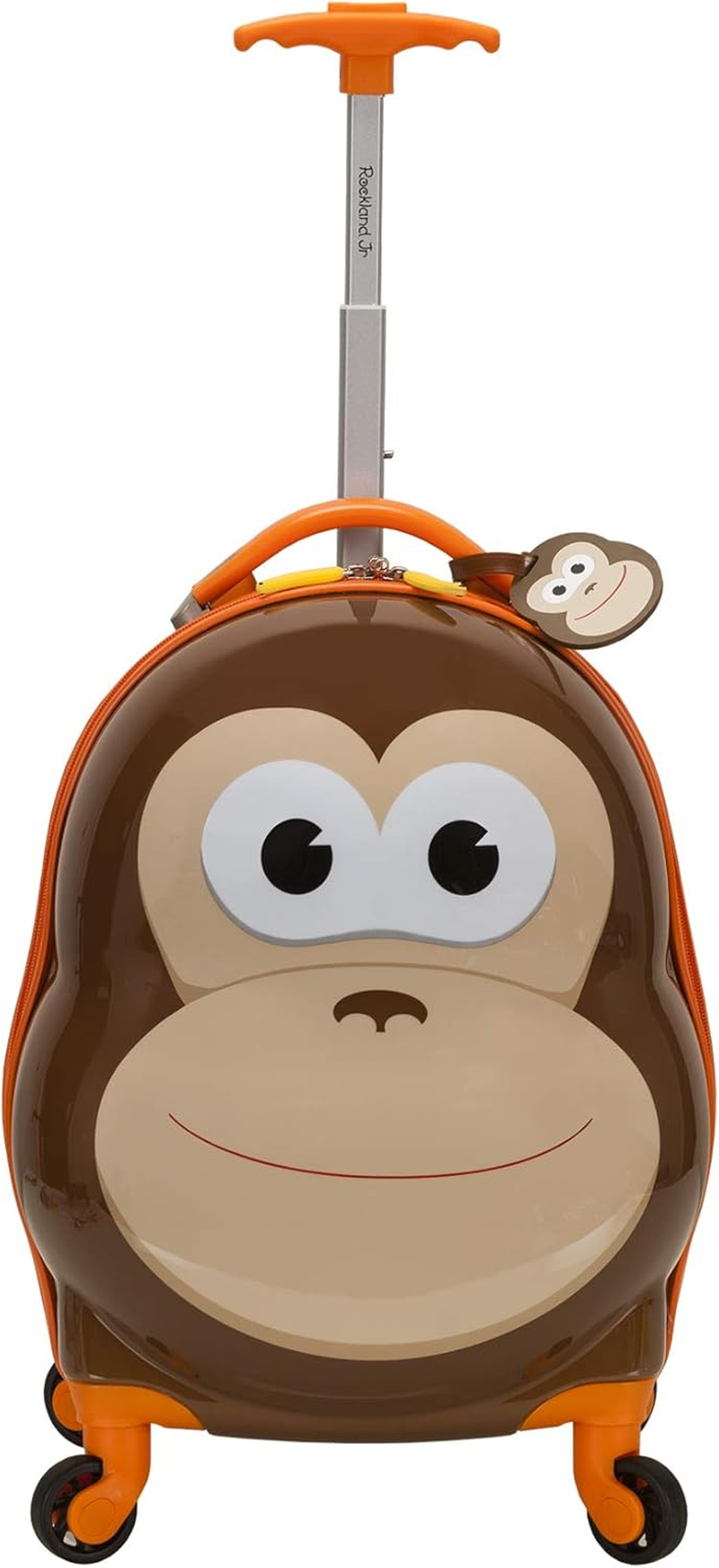 Rockland Kids Jr First Hardside Spinner Luggage, Dinosaur, Carry-On 19-Inch, Rockland Jr. Kids' My First Hardside Spinner Luggage