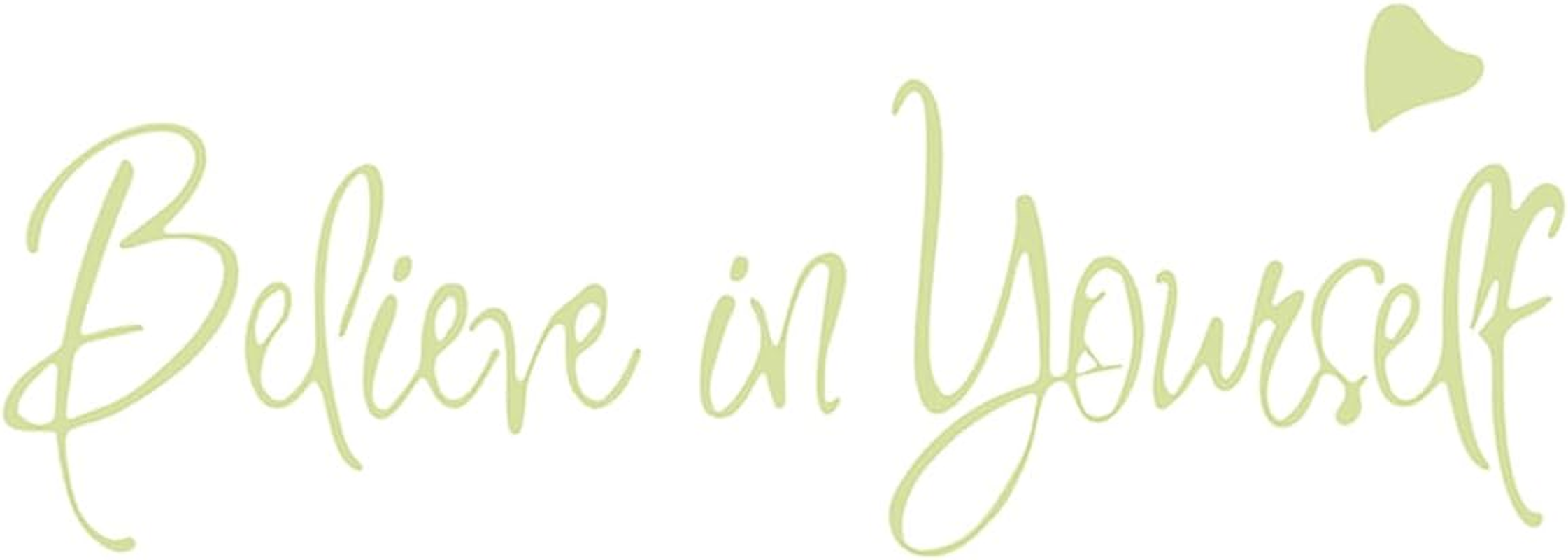 Sgphrzlt Glow in the Dark Believe in Yourself Wall Stickers, Self-Adhesive Inspirational Motivational Quotes Wall Sayings Decals Peel and Stick, Removable Positive Affirmations Decor for Office image number 6