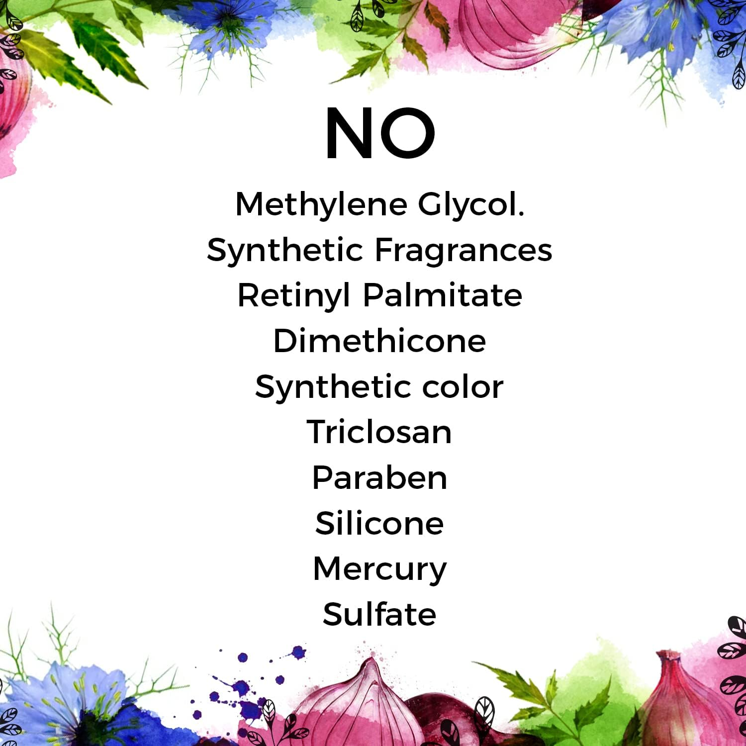 Onion Shampoo with Neem & Black Seed Oil for Dull, Dry Damaged Hair | Reduce Hair Fall, Breakage and Scalp Itching | SLS Free Shampoo | Natural Shampoo | Sulphate Free Shampoo image number 3