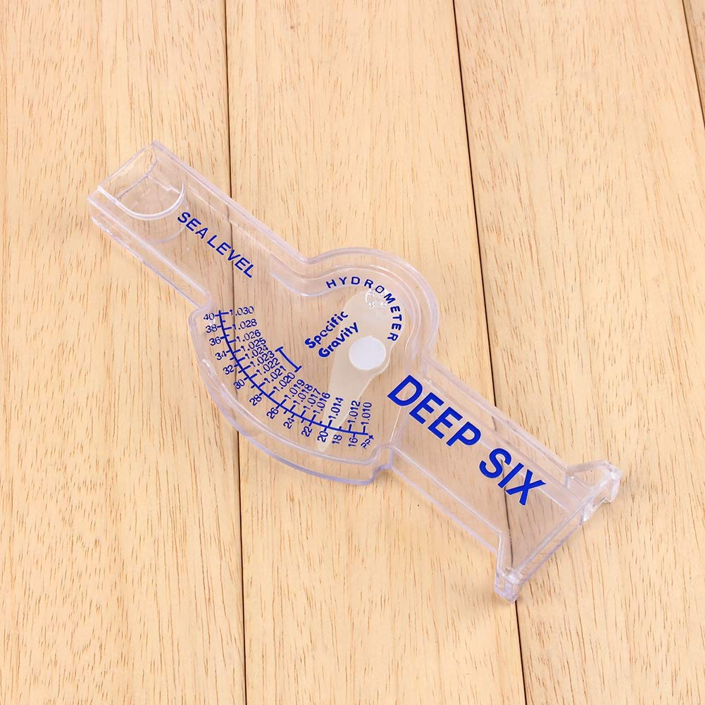 Cryfokt Automatic Hydrometer Salinity Meter for Fish, Durable Sea Water Hydrometer with Engraved Patent Number image number 5