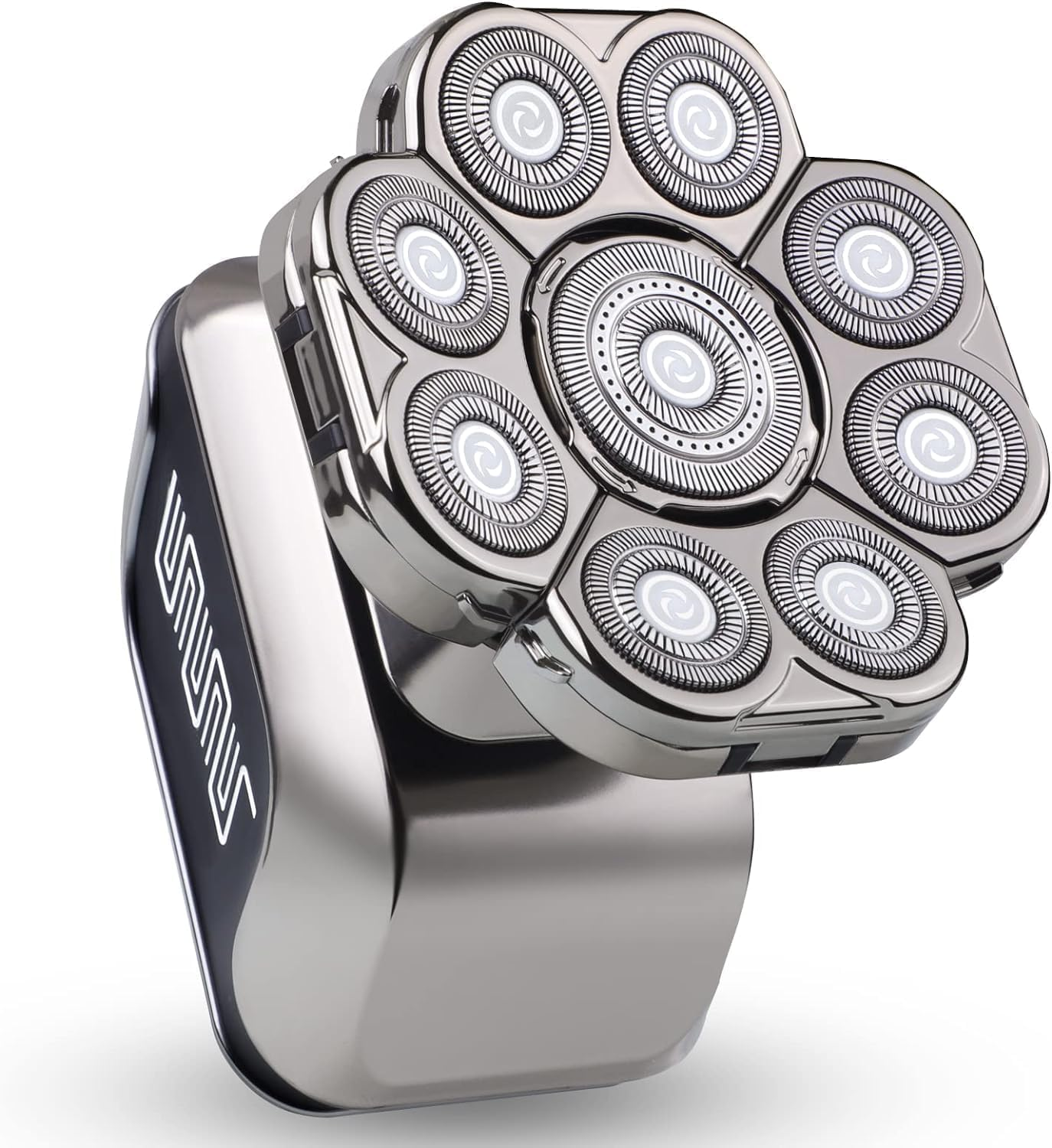 9D Head Shavers for Bald Men, Telfun High-Speed Electric Razor for Fast Shaving, LED Display Waterproof Wet/Dry Trimmer, Head Razors with Type-C Charge for Home & Travel image number 5