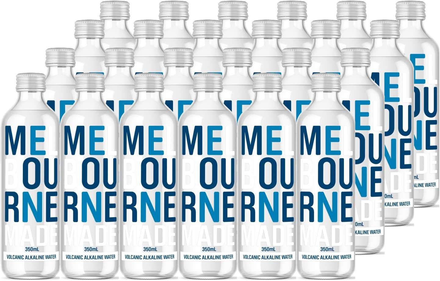 MELBOURNE MADE STILL VOLCANIC ALKALINE WATER​ 350ML GLASS X 24 image number 1