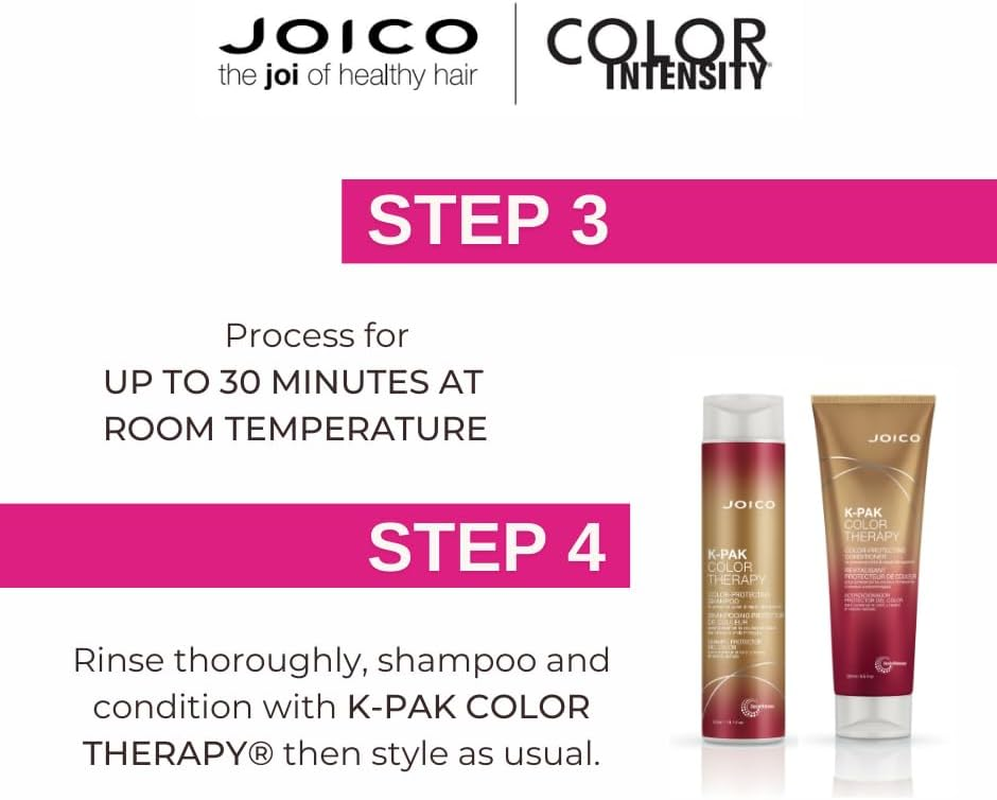 Joico Vero Colour Intensity Semi Permanent Hair Creme Color 118 Ml, Pink - Silver Ice image number 6