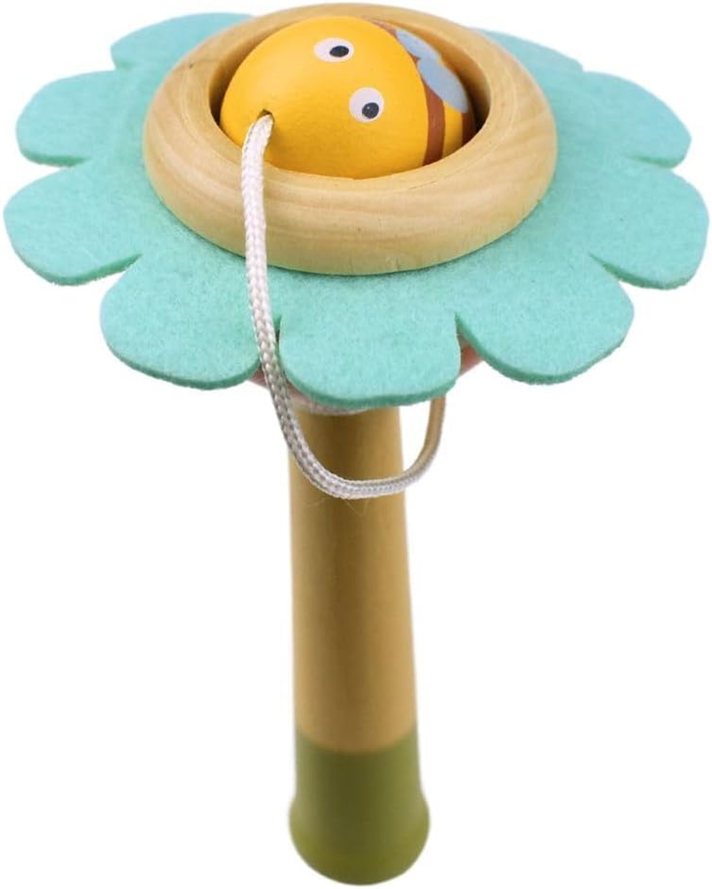 Kaper Kidz Wooden Catch the Ball Game Set - Pack of 3 - Outdoor Toy for Kids image number 2