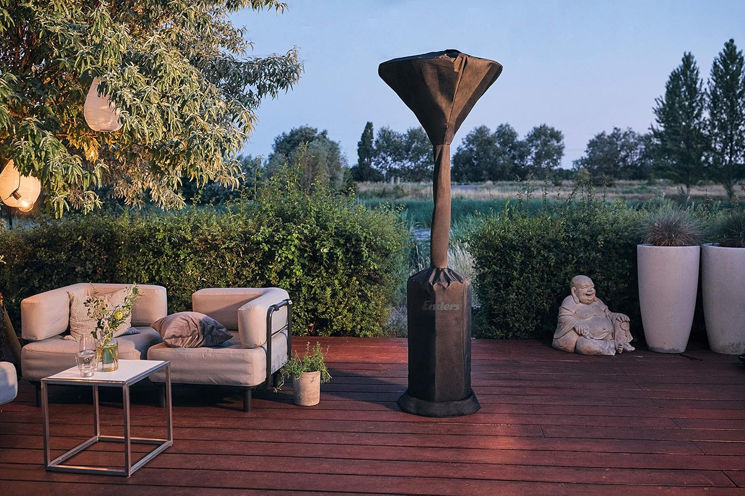 Enders Weather Cover Patio Heater Elegance, Black, 80X80X225 Cm image number 4