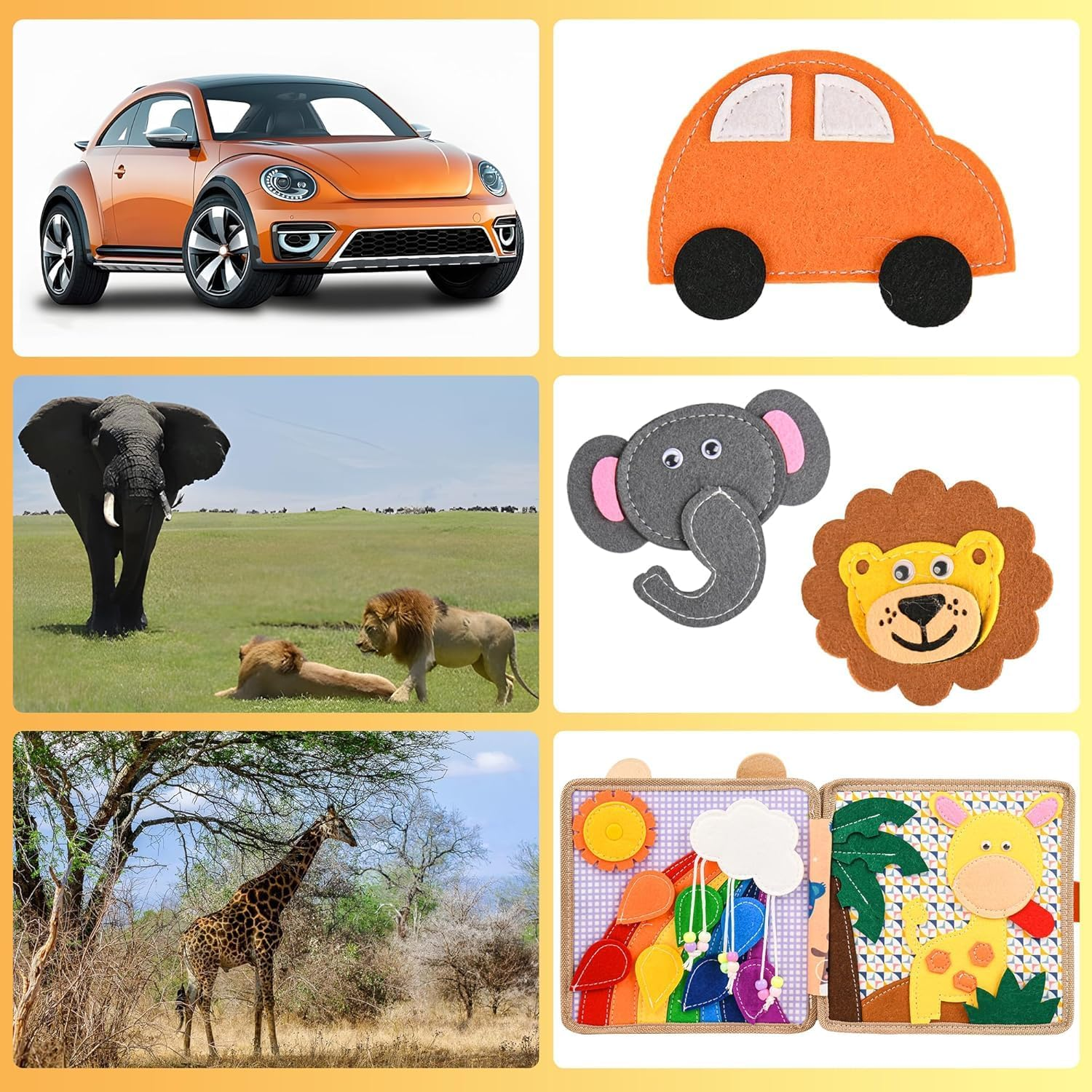 Kukelen Busy Board, Toddler Travel Toys, Quiet Book, Sensory Toys for Toddlers 2 3 4, Montessori Toys for Toddler Activities Board, Educational Toys for 2 Year Old Girls Boys Gift image number 4