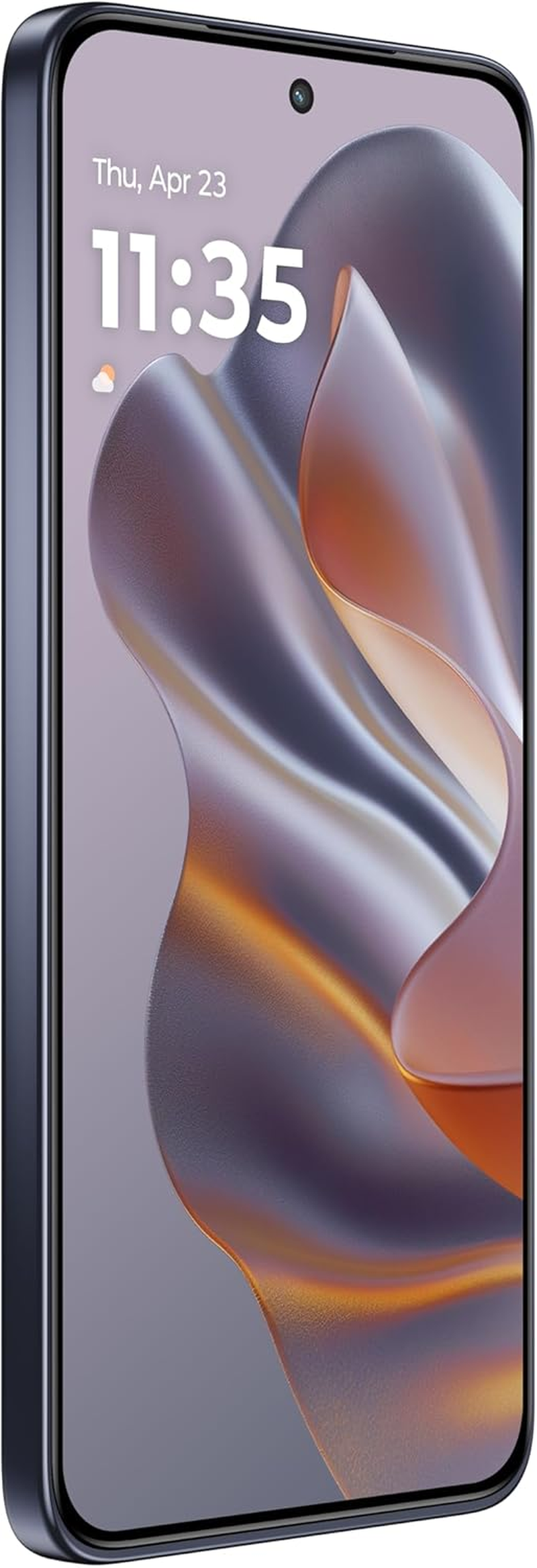 Motorola Edge 50 Neo (6.36" Poled Super HD Display, IP68, 50MP, Sony LYTIA 700C, 68W Turbopower, 4310Mah, Dolby Atmos, Android 14, 8/256 GB, Mediatek Dimensity 7300, SIM + Esim), Pantone Grisaille - Red image number 3