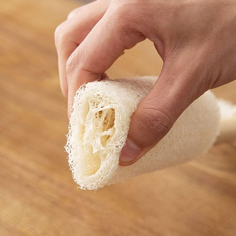 IKAAR Bottle Brush Glass Brush Loofah Cleaning Brush for Water Bottle, Glassware, Drinking Cups, Baby Bottles image number 5