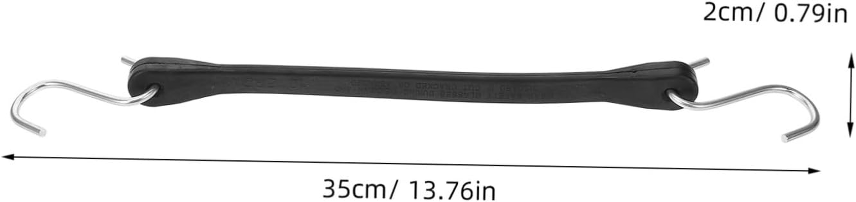 HOMSFOU 10Pcs Rubber Straps Luggage Connector Strap Elastic Bands Hook for Suitcase Fastening Travel Outdoor Use image number 6