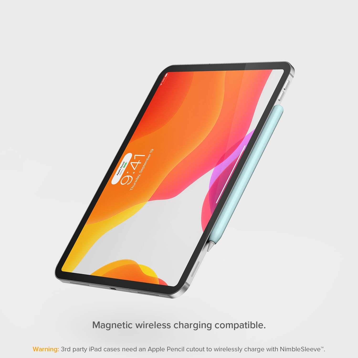 UPPERCASE Designs Nimblesleeve Premium Silicone Case Holder Protective Cover Sleeve Compatible with Ipad Apple Pencil Pro and 2Nd Generation Only (Pink) image number 5