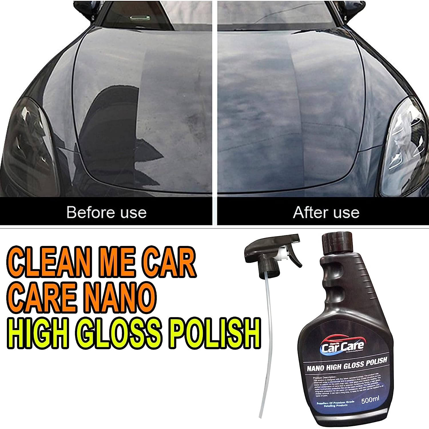 Car Cleaning Kit | Polish & Ceramic Coating | Car Detailing Kit & Scratch Removal image number 4
