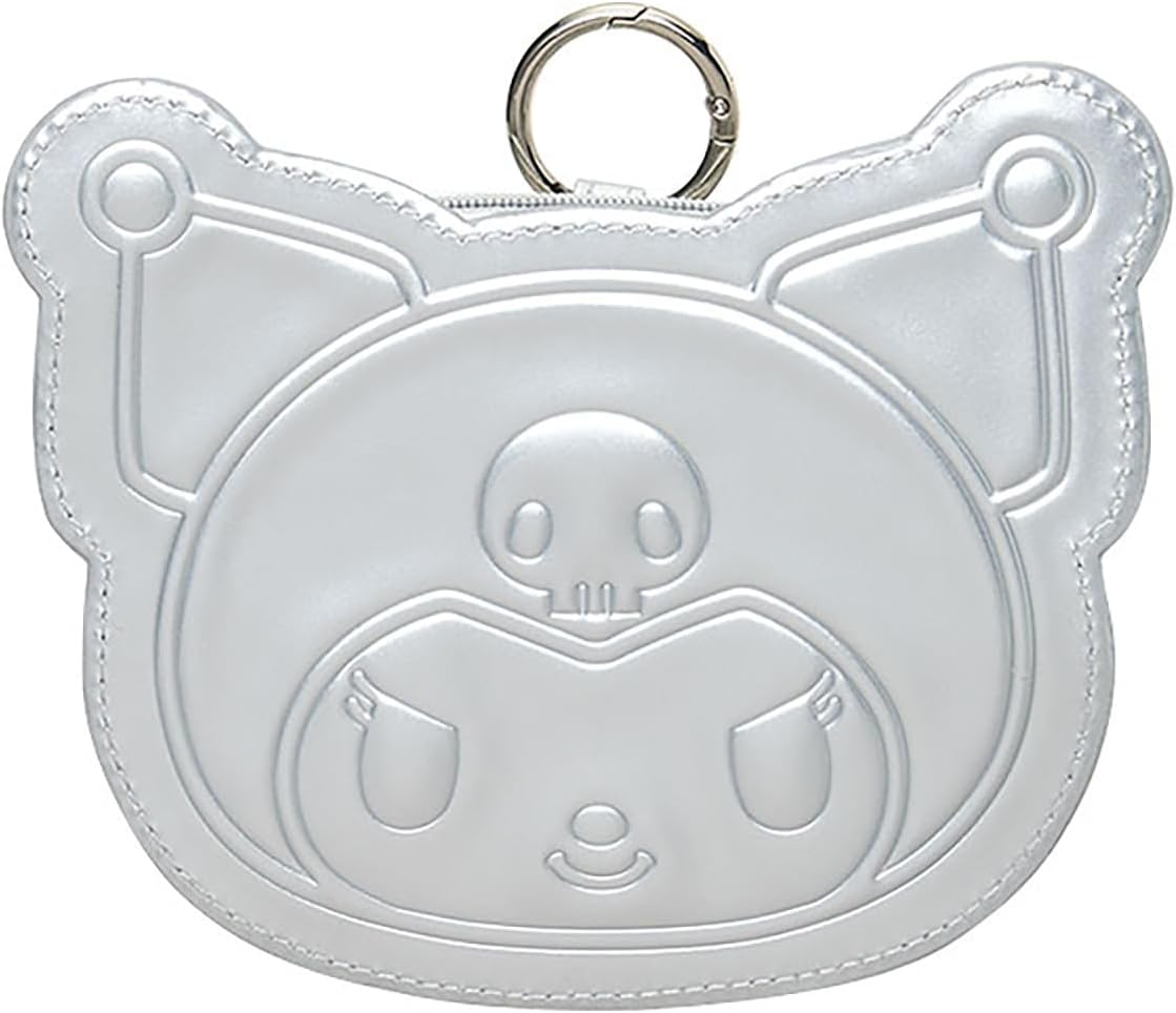 Sanrio 359629 Face Shaped Pouch (Monotone) Cinnamoroll image number 3