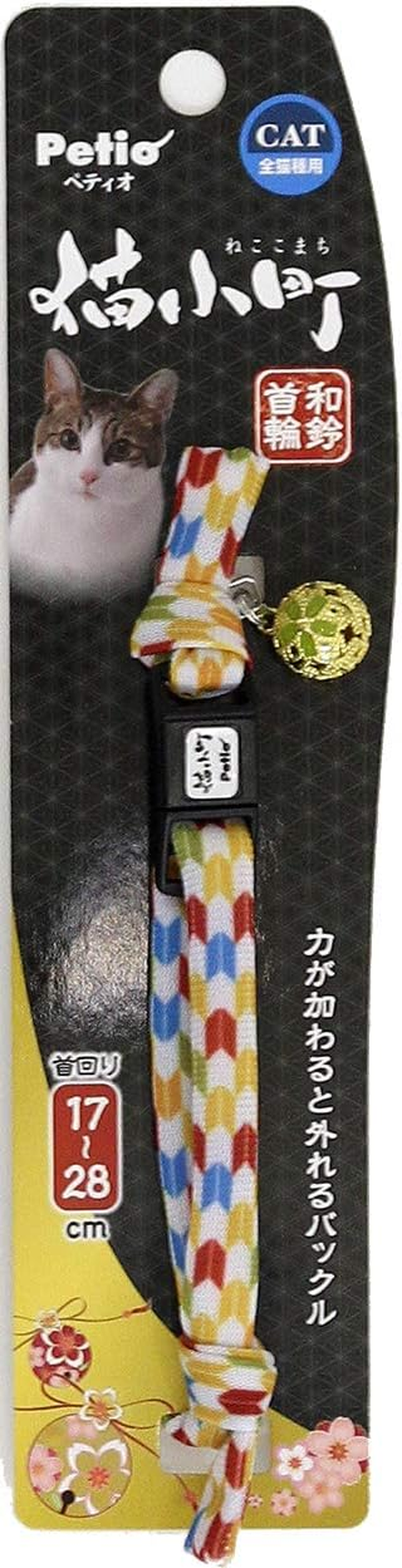 Petio Collar Cat Komachi, Japanese Bell Color, Small Flowers