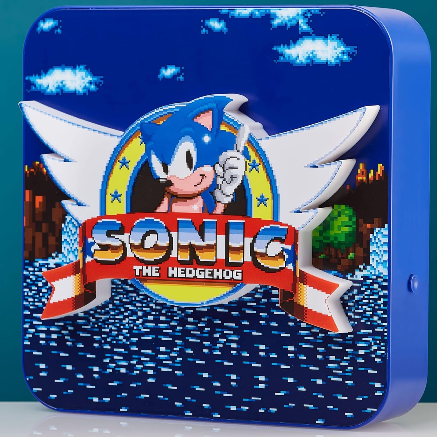 Numskull Sonic the Hedgehog Desk Lamp Wall Light - Ambient Lighting Gaming Accessory for Bedroom, Home, Study, Office, Work - Official Sonic the Hedgehog Merchandise - Batman image number 2