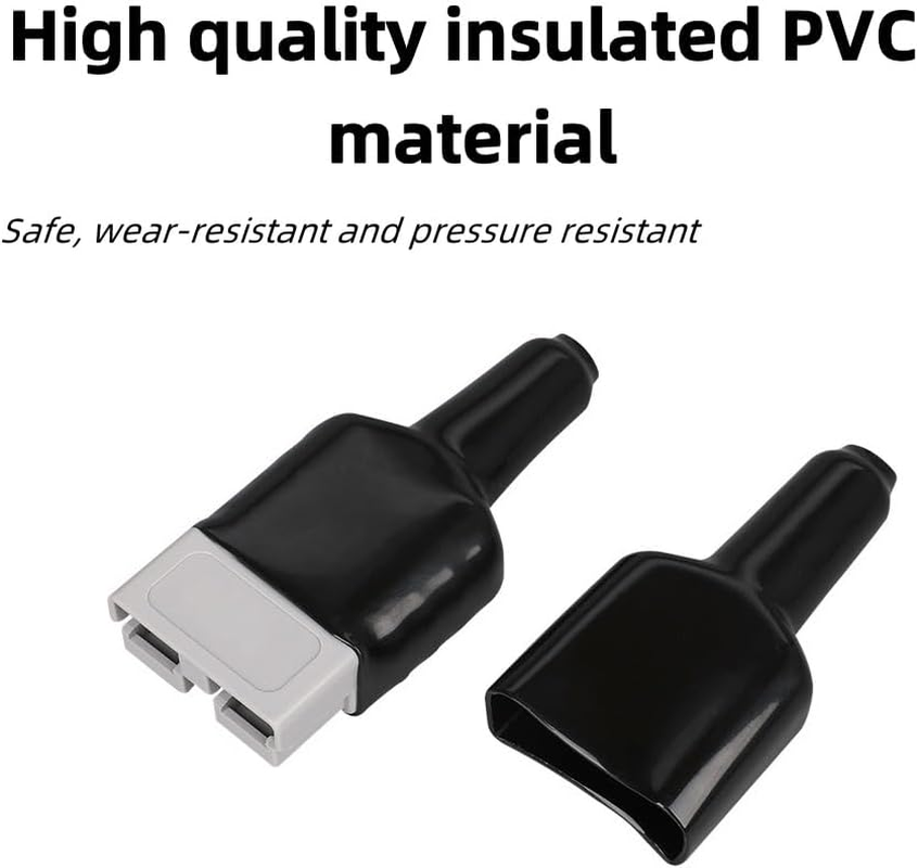 XINYUICEAN 10Pcs Waterproof for Anderson Waterproof 50A Plug Dust Cable Sheath Cover Dust Proof Cable Jacket image number 5