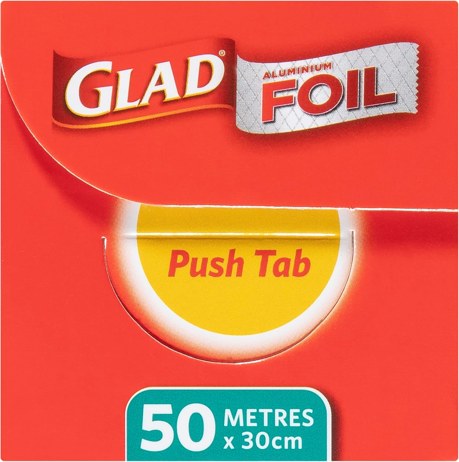 Glad Aluminium Foil, 50 Metre Aluminum Foil for Grilling, Roasting, Baking, and Food Storage to Preserve Freshness, 50M X 30Cm, 1 Count image number 2
