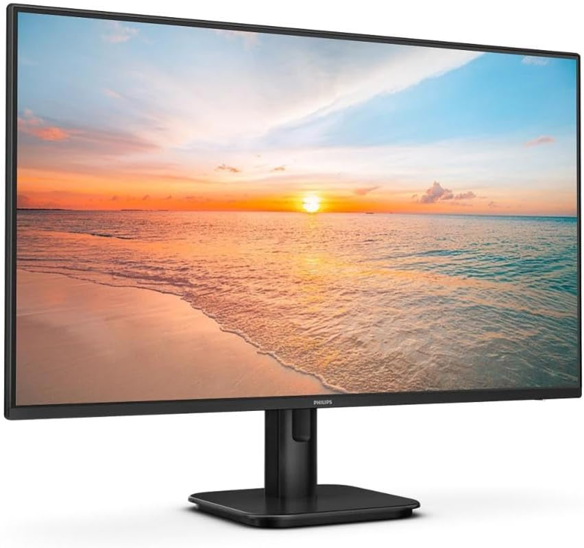Philips 27" 16:9 FHD 1920 X 1080 IPS Home Monitor, 4Ms, 120Hz, VGA, DVI, HDMI, Audio-Out, Tilt, 3 Year Warranty (27E1N2100D)
