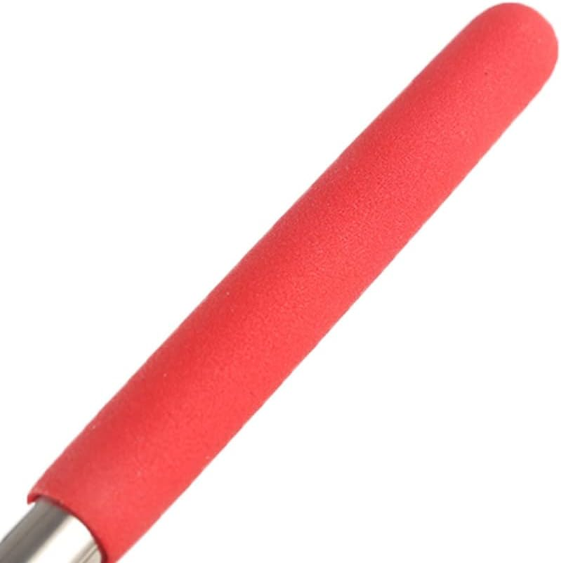 2Pcs 120Cm Telescopic Flag Poles, Extendable Handheld Flagpoles Stainless Steel with Anti-Slip Grip for Tour Guides & Pointer for Teachers (Random Color) image number 4