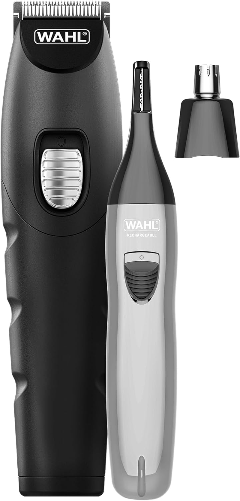 Wahl Ultimate Trimmer Combo Mens Beard Trimmer, 21 Piece Kit, Lithium Ion Battery, 4 Hour Runtime, Also Includes Personal Trimmer with Head Attachments for Ear,Nose and Eyebrow Trimming. image number 1