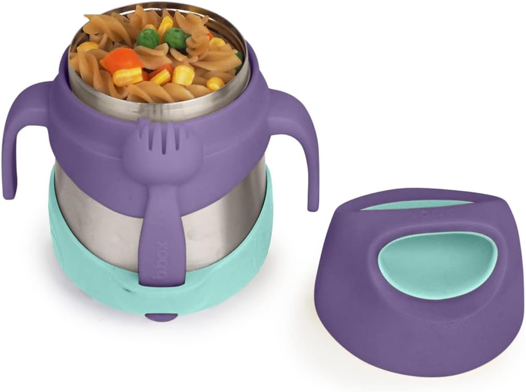 B.Box Insulated Food Jar, Lilac Pop, 335 Ml Capacity image number 4