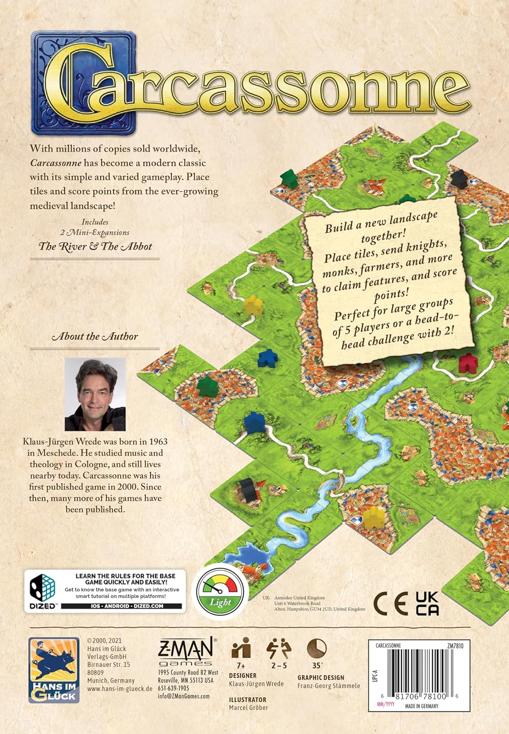 Carcassonne 2015 New Edition Board Game} image number 6