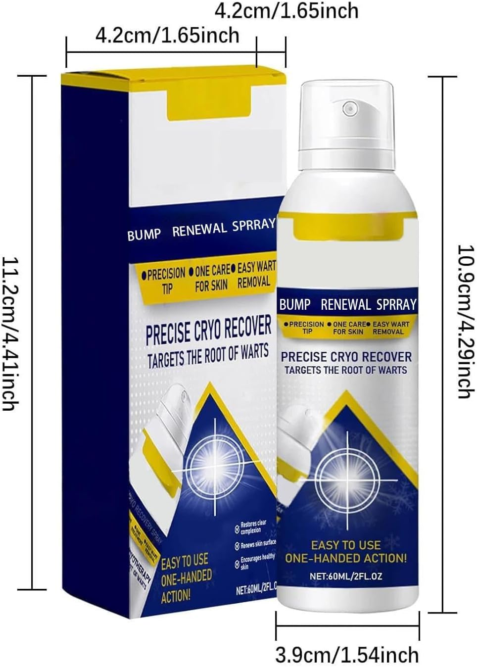 Chill Erase Bump Renewal Spray, Reduces Skin Imperfections, Non-Sticky & Fast Absorbing, Soothing & Cooling Formula, Suitable for All Skin Types(1) image number 2