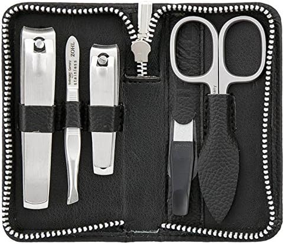 ZOHL Germany Nail Clippers Leather Set 5 Pc Manicure Set (ZO1415) image number 3
