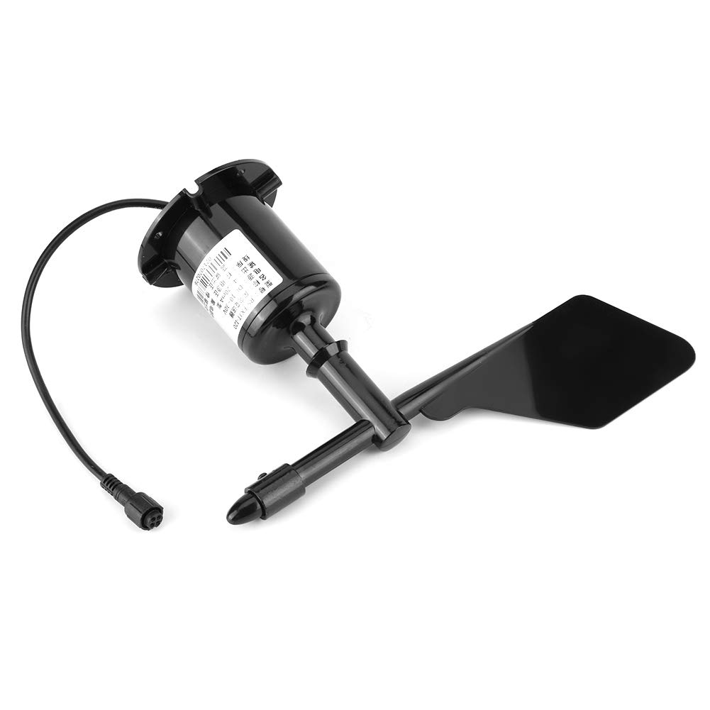 Anemometer with Wind Speed Sensor, 8 Indication Directions Polycarbonate Wind Rate Sensor, Small and Light for Lab Garden, Pulse Measurement image number 5