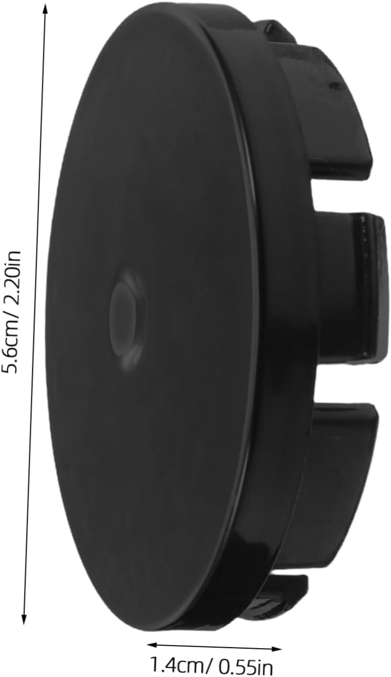 DINHEAROM 4Pcs Wheel Center Caps Plastic Hub Covers for Car Rim Modification Weather Resistant Easy to Install Automotive Wheel Center Hub Caps