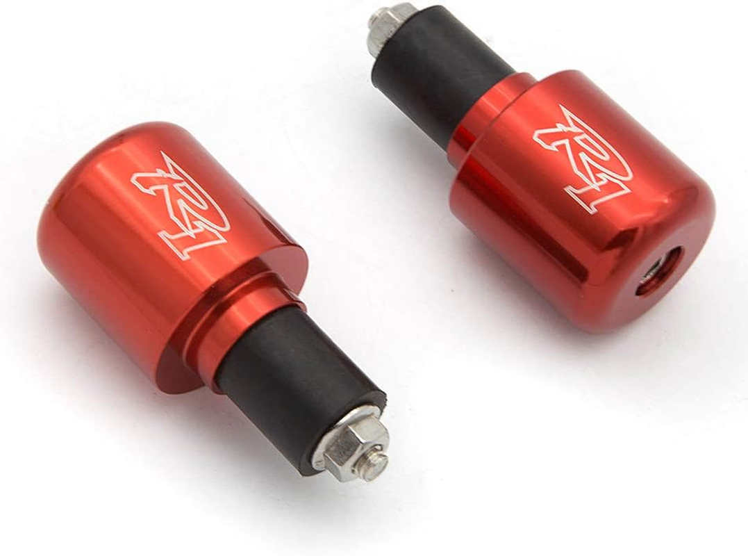 FXCNC Racing Motorcycle Handlebar Handle Bar End Cap Plugs Slider for YAMAHA YZF R1 1998 1999 2000 2001 2002 2003 2004 2005 2006 2007 2008 2009 2010-2016 - Blue image number 6