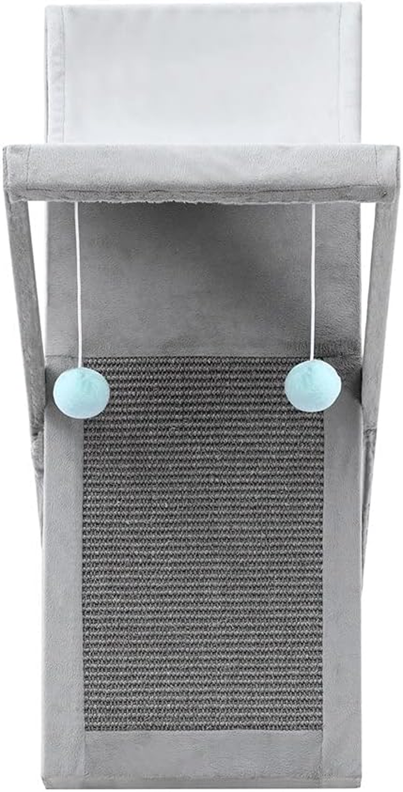 YES4PETS Grey Cat Scratching Tree Scratcher Post Pole Furniture Gym House image number 3