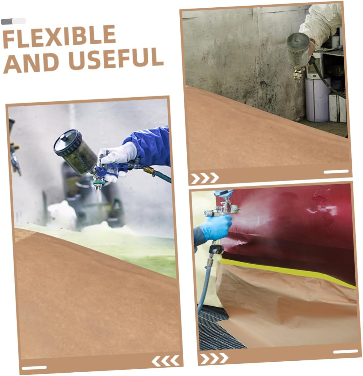 SHOWERORO 4Rolls Masking Film X Semi for Artists Airbrush Graphics Automotive Motorcycle Cutting Templates Design Transfer image number 1