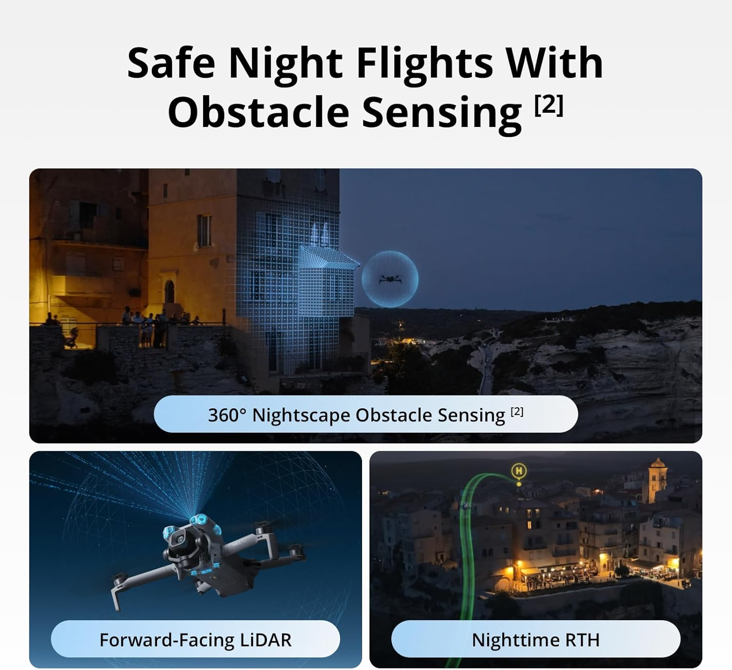 DJI Mini 5 Pro Fly More Combo with DJI RC 2, Drone with Camera, 1-Inch CMOS, 4K Drone for Beginners with Omnidirectional Obstacle Sensing, Activetrack 360&deg;, 225&deg; Gimbal Rotation, 3 Batteries image number 6