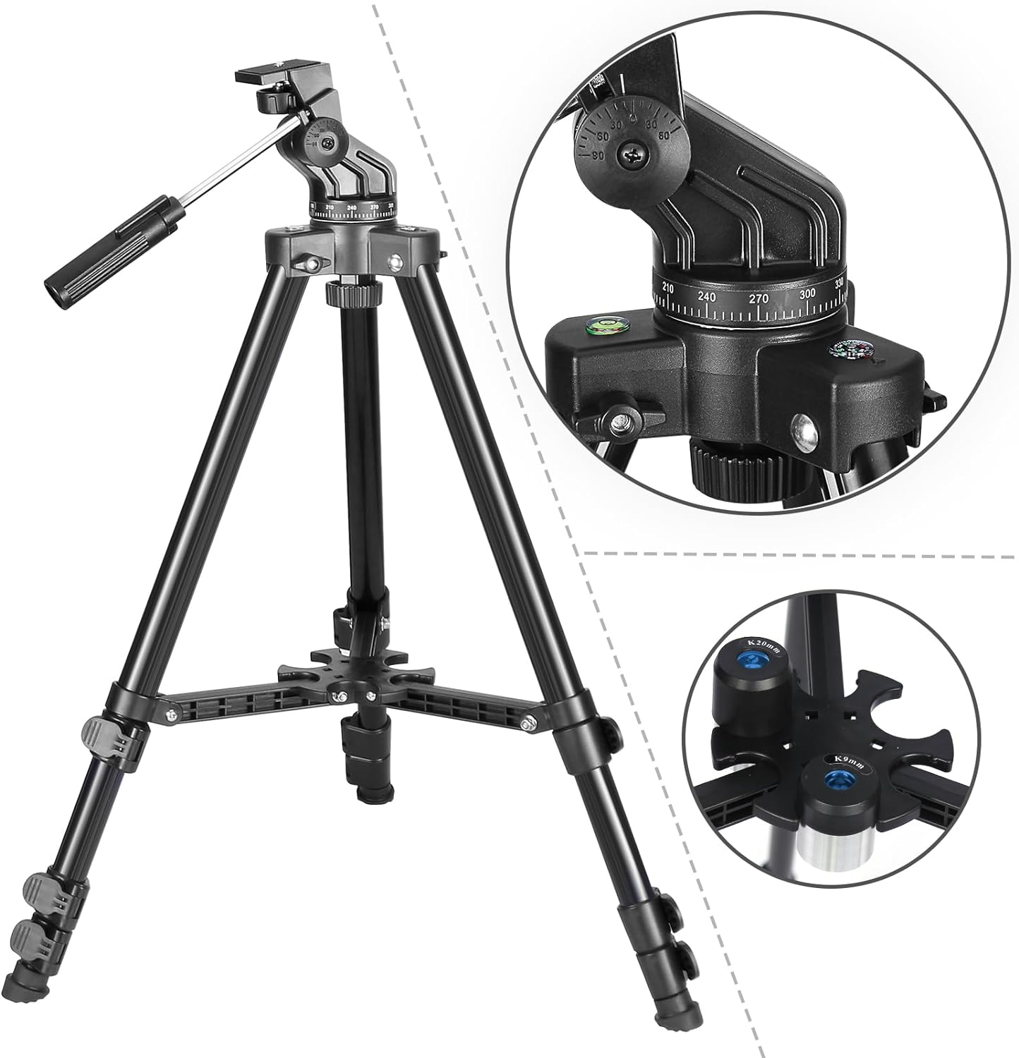 Telescopes for Adults Astronomy, 80Mm Aperture 600Mm Refractor Telescope for Kids & Beginners, Compact and Portable Travel Telescopio with Backpack image number 5