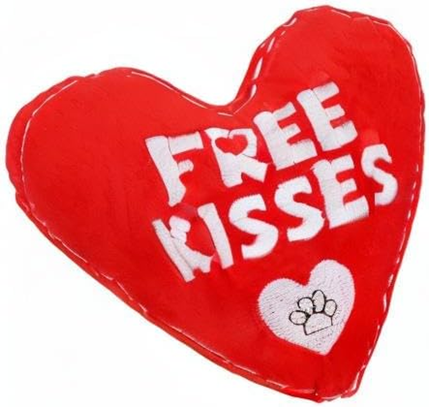 Valentines Dog Toy, Plush Dog Squeak Toy, Heart Dog Toy for Small Medum Dogs image number 4