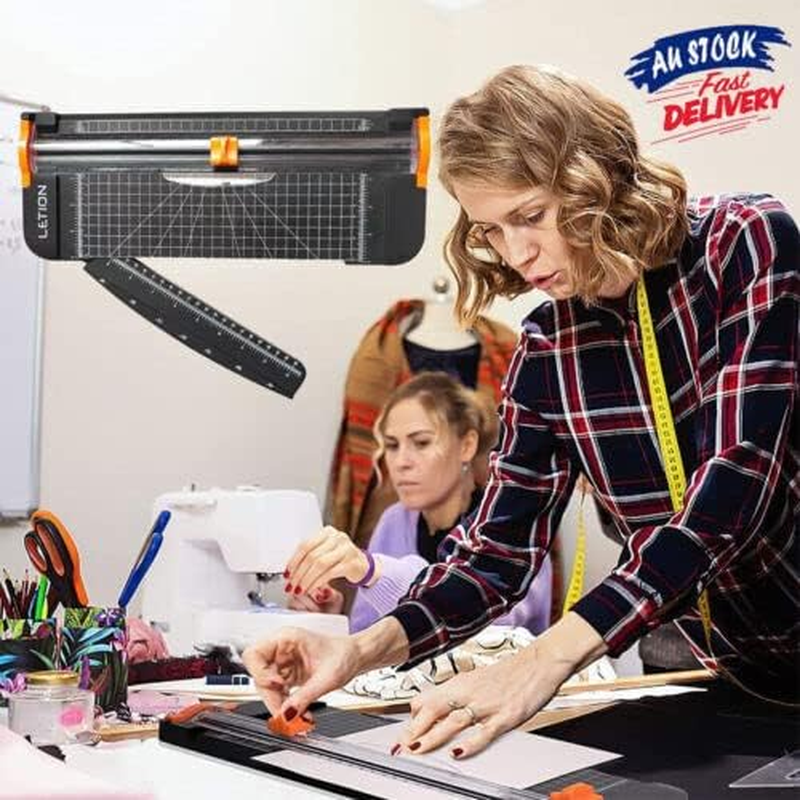 Heavy Duty A4 Photo Paper Cutter Guillotine Card Trimmer Ruler Home Office Arts image number 5