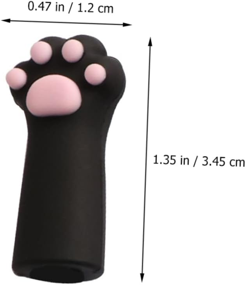 Baluue 3Pcs Nipper Cover Protective Sleeve for Cat Grooming Nail Cuticle Scissors Tweezers Pet Nail Clippers Tool image number 3